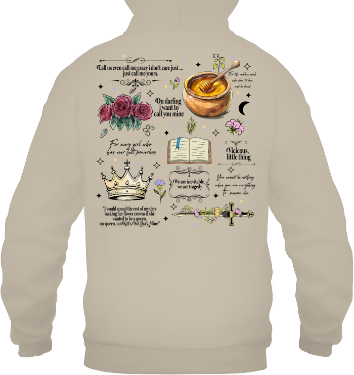 Powerless Bookish Shirt - ECOLD120 (White)