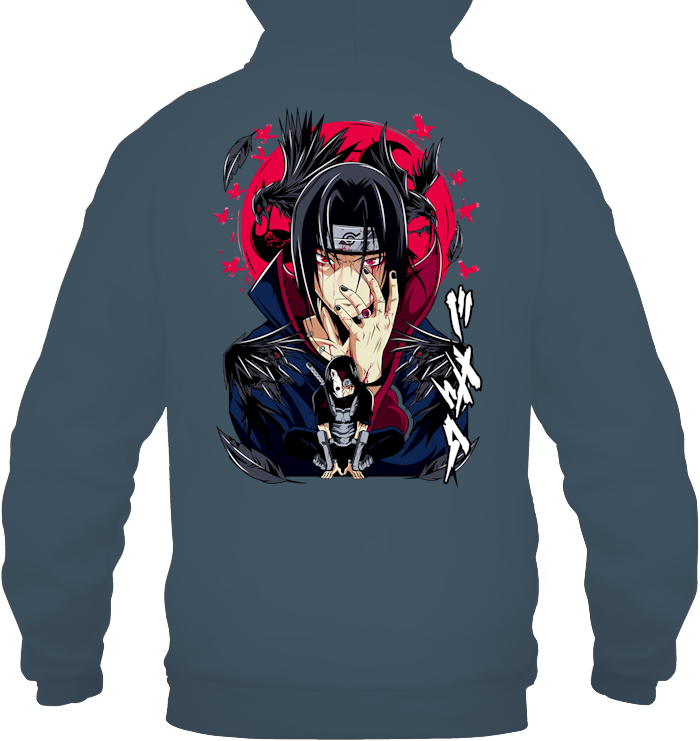 Itachi Uchiha Shirt - ECOTR4149 (Black Shirt)