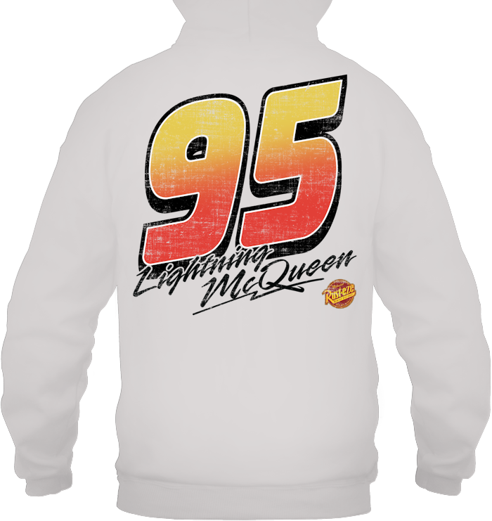 Vintage Lightning Mcqueen Shirt - EVYTT276 (White Shirt)