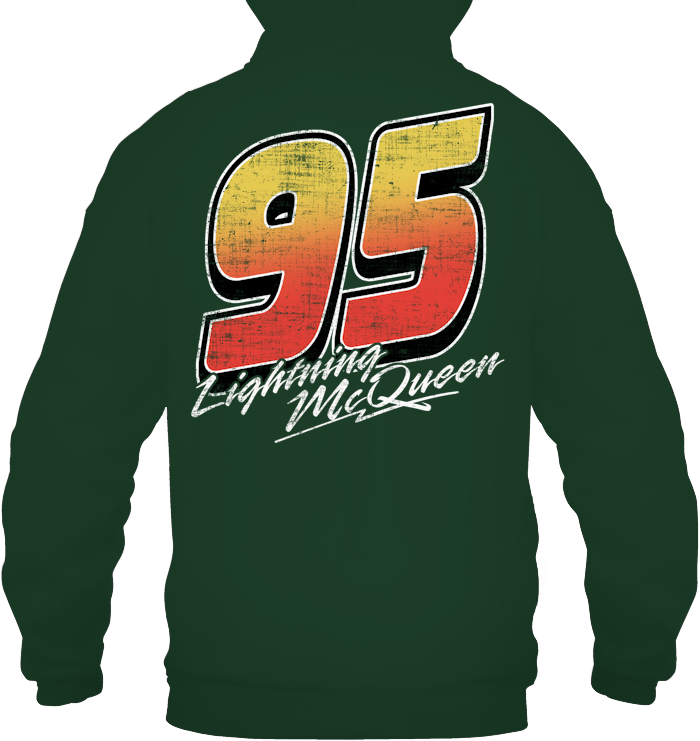 Vintage Lightning Mcqueen Shirt - EVYTT276 (Black Shirt)