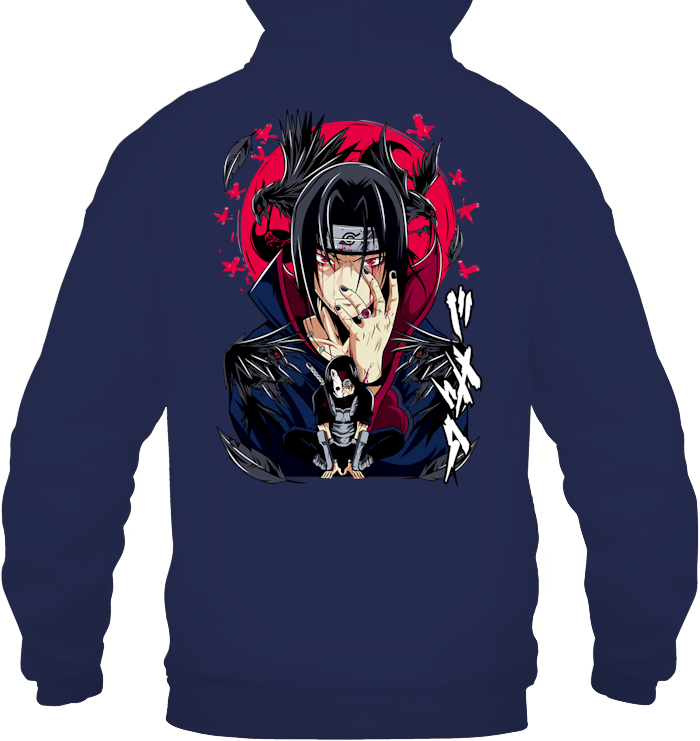 Itachi Uchiha Shirt - ECOTR4149 (Black Shirt)