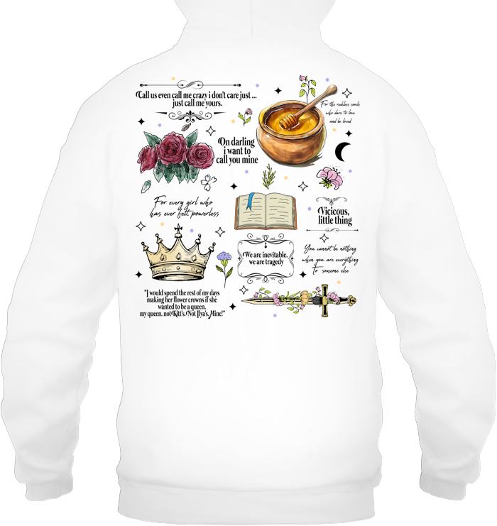 Powerless Bookish Shirt - ECOLD120 (White)