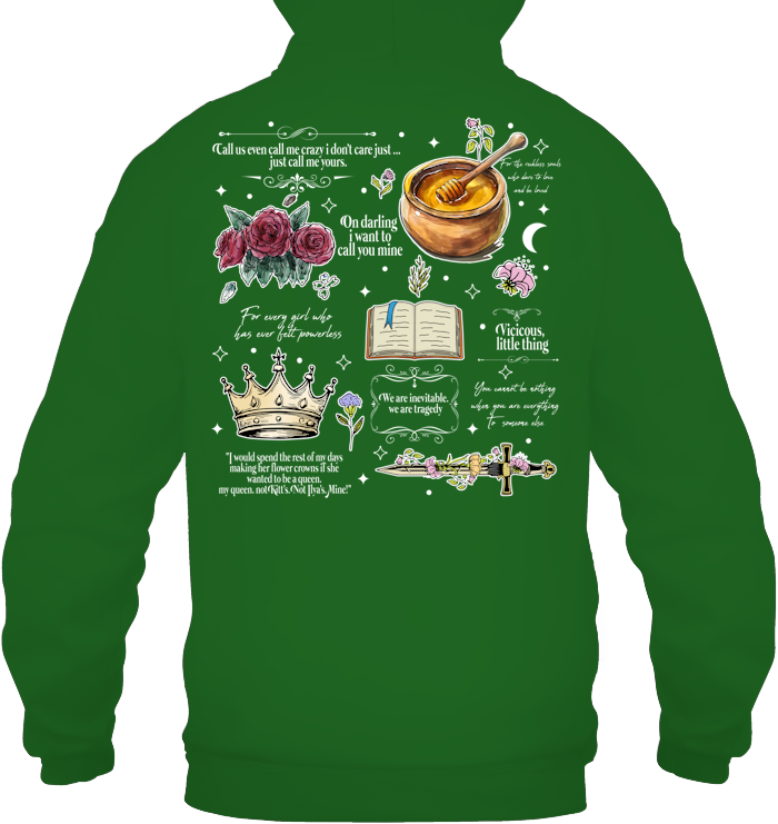 Powerless Bookish Shirt - ECOLD120 (Black)