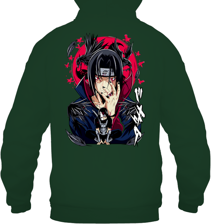 Itachi Uchiha Shirt - ECOTR4149 (Black Shirt)
