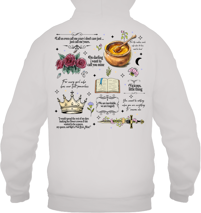 Powerless Bookish Shirt - ECOLD120 (White)