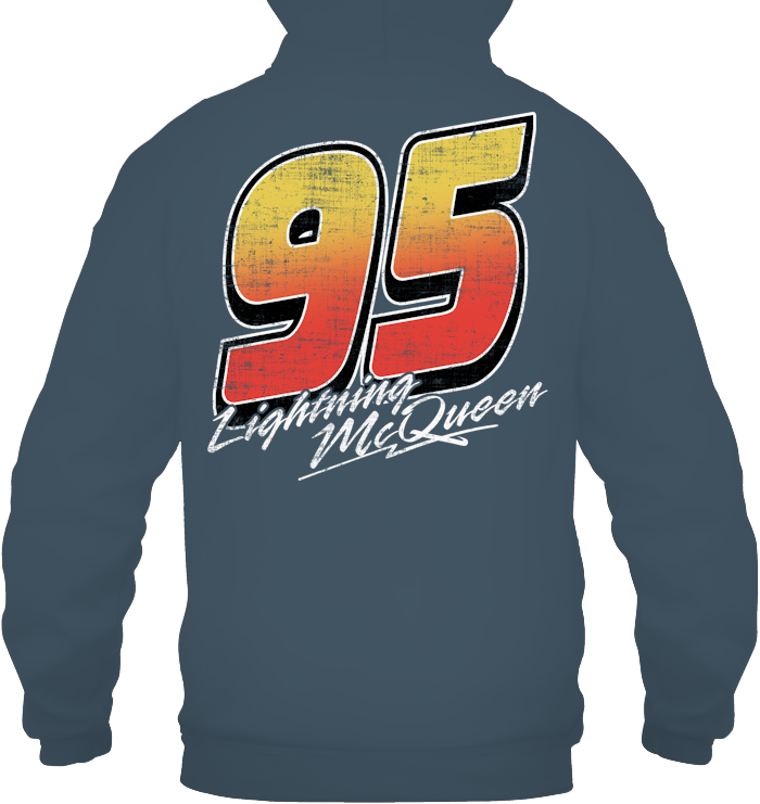 Vintage Lightning Mcqueen Shirt - EVYTT276 (Black Shirt)