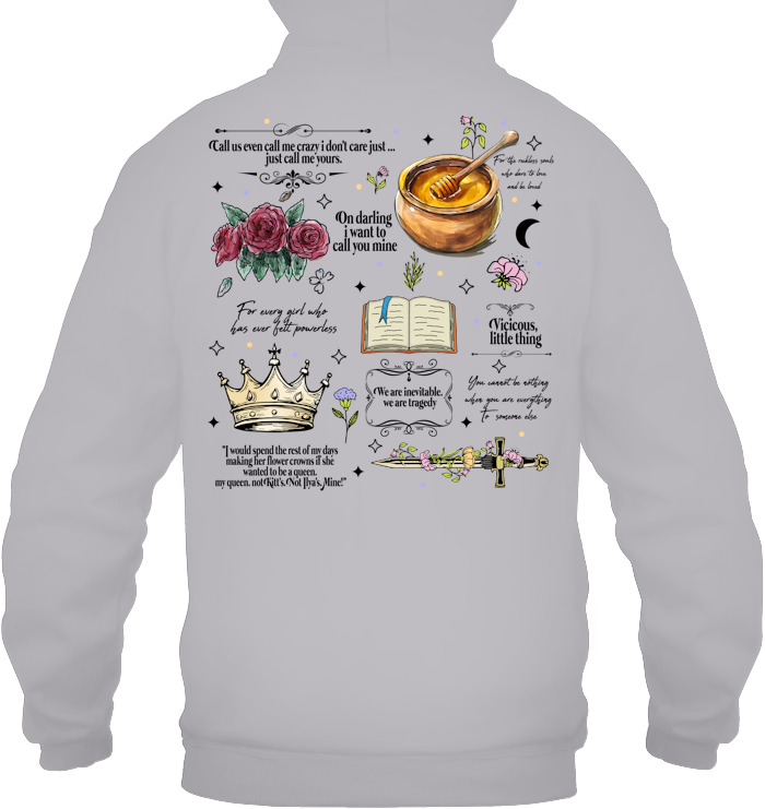 Powerless Bookish Shirt - ECOLD120 (White)