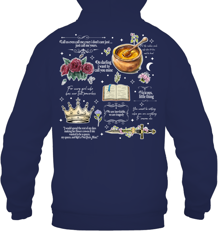 Powerless Bookish Shirt - ECOLD120 (Black)