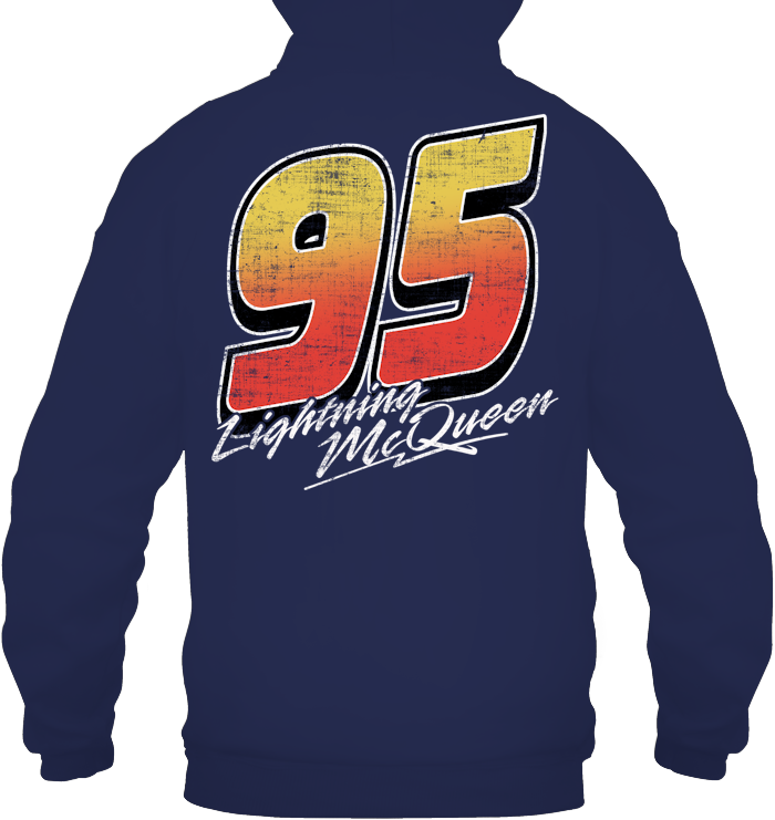 Vintage Lightning Mcqueen Shirt - EVYTT276 (Black Shirt)