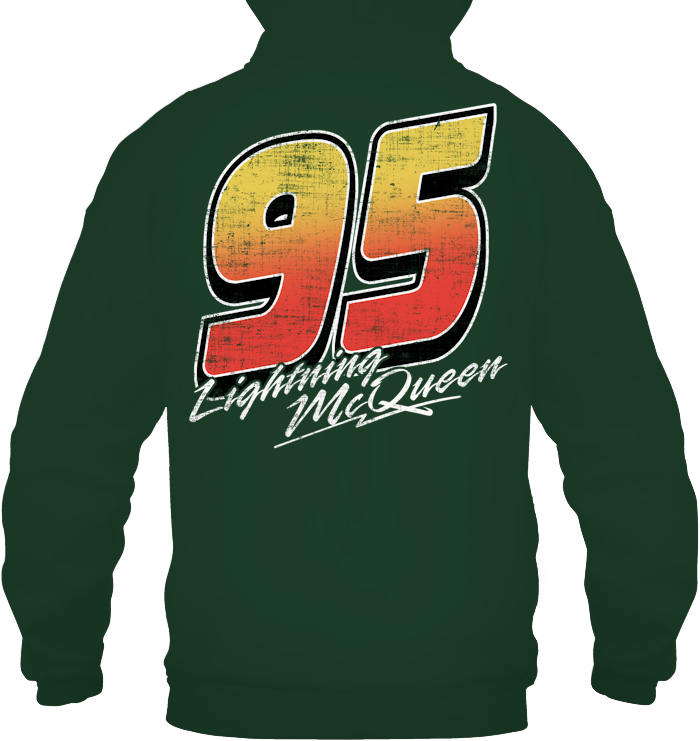 Vintage Lightning Mcqueen Shirt - EVYTT276 (Black Shirt)