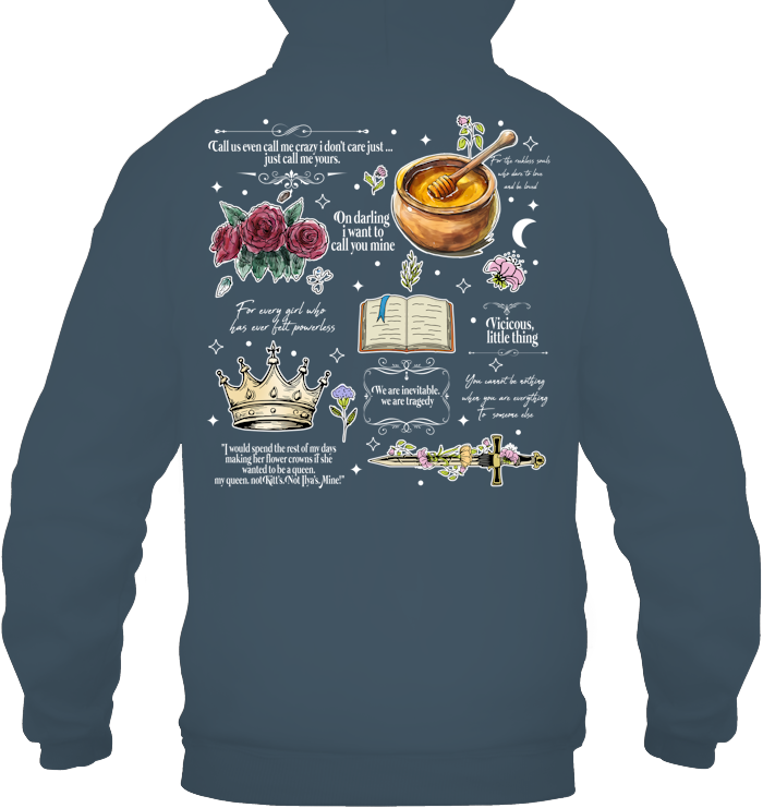 Powerless Bookish Shirt - ECOLD120 (Black)