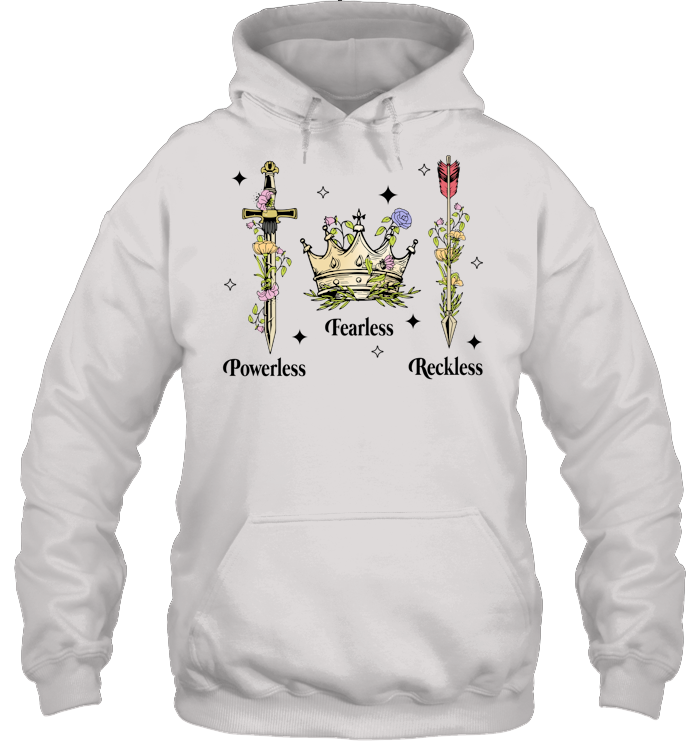 Powerless Bookish Shirt - ECOLD120 (White)