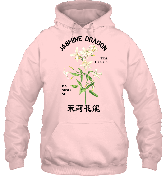 Jasmine Dragon Tea House Sweatshirt - EVYRD420 (White Shirt)