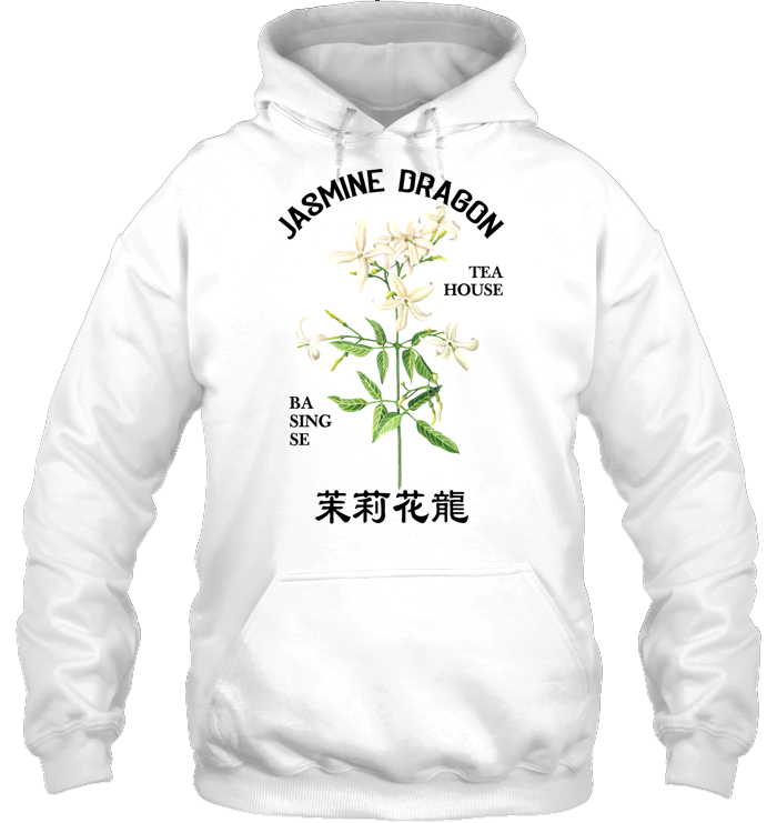 Jasmine Dragon Tea House Sweatshirt - EVYRD420 (White Shirt)