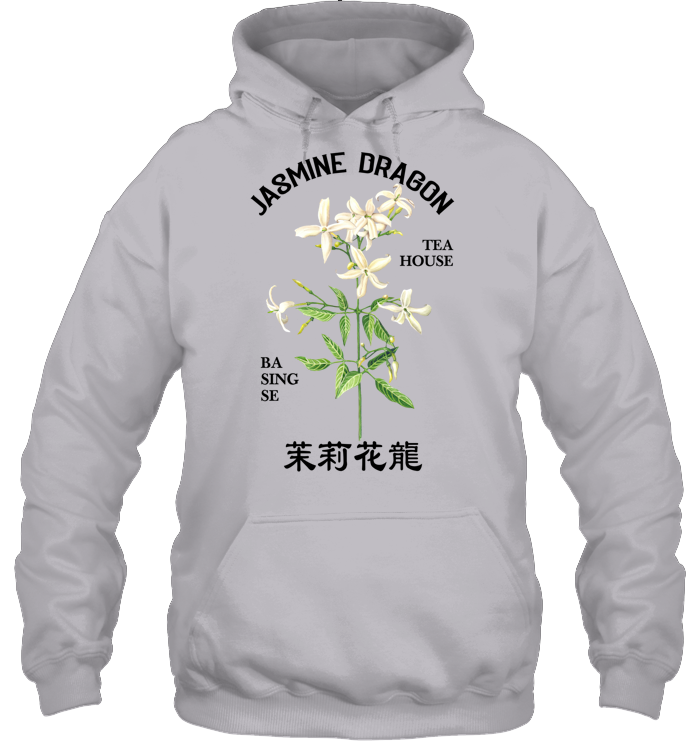 Jasmine Dragon Tea House Sweatshirt - EVYRD420 (White Shirt)