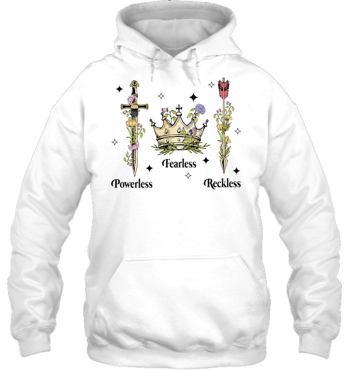 Powerless Bookish Shirt - ECOLD120 (White)