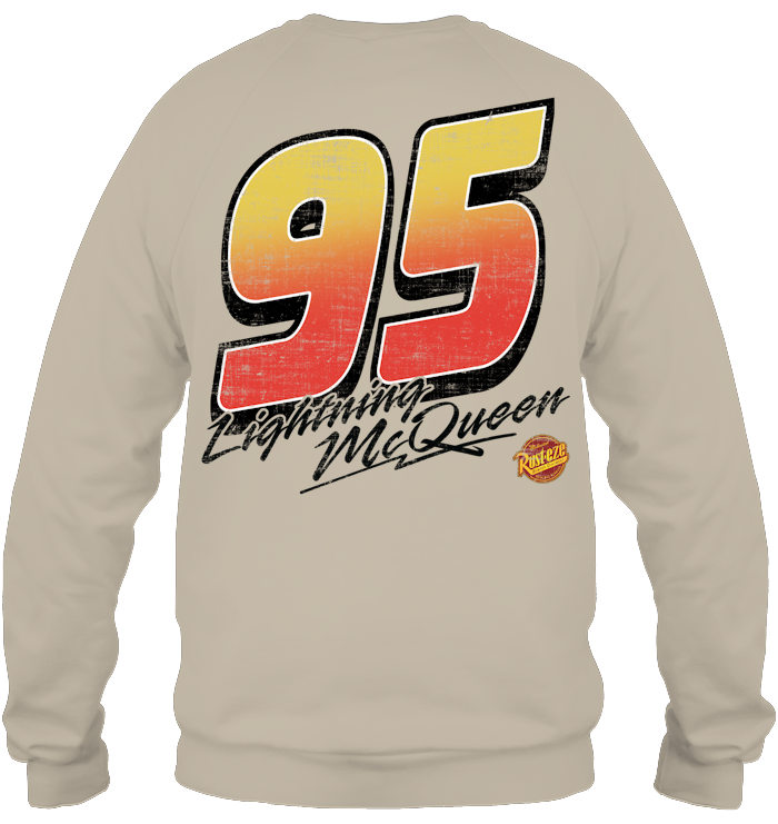 Vintage Lightning Mcqueen Shirt - EVYTT276 (White Shirt)