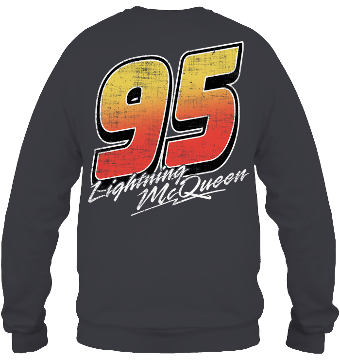 Vintage Lightning Mcqueen Shirt - EVYTT276 (Black Shirt)