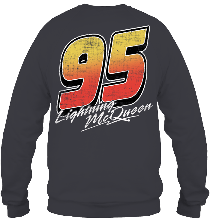Vintage Lightning Mcqueen Shirt - EVYTT276 (Black Shirt)