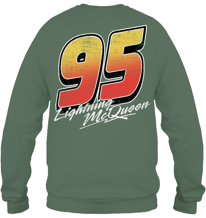 Vintage Lightning Mcqueen Shirt - EVYTT276 (Black Shirt)