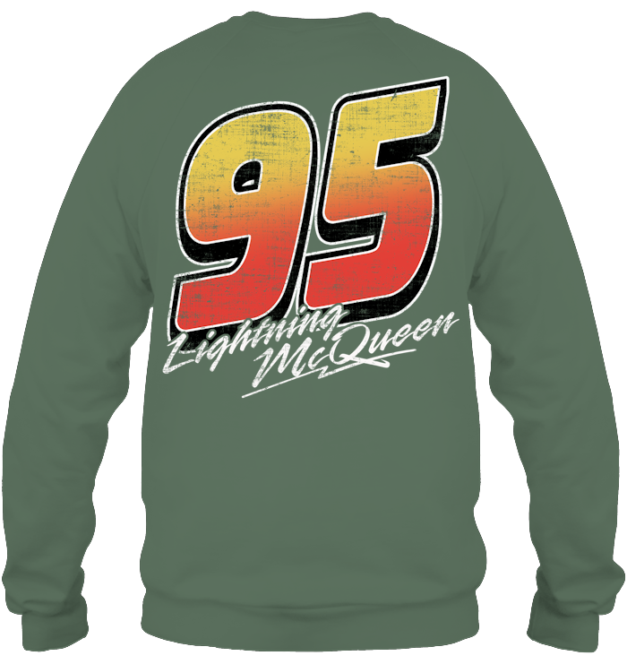 Vintage Lightning Mcqueen Shirt - EVYTT276 (Black Shirt)