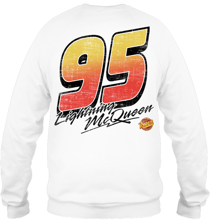 Vintage Lightning Mcqueen Shirt - EVYTT276 (White Shirt)
