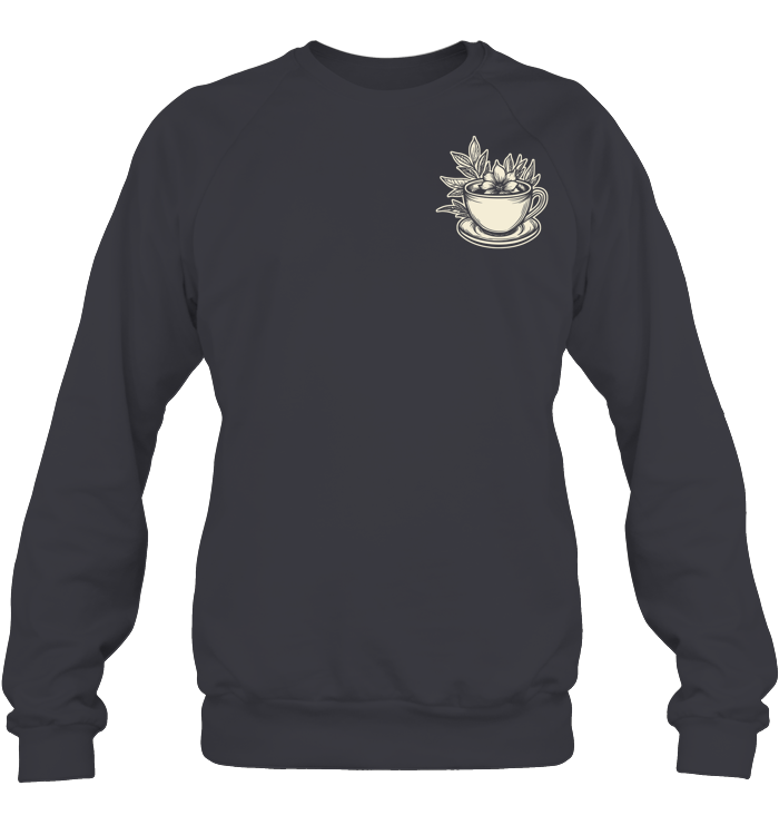 Jasmine Dragon Tea House Sweatshirt - ECOTR3933 (Black Shirt)