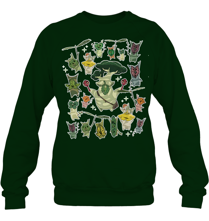Zelda Korok Sweatshirt - EVYBT72 (Black Shirt)