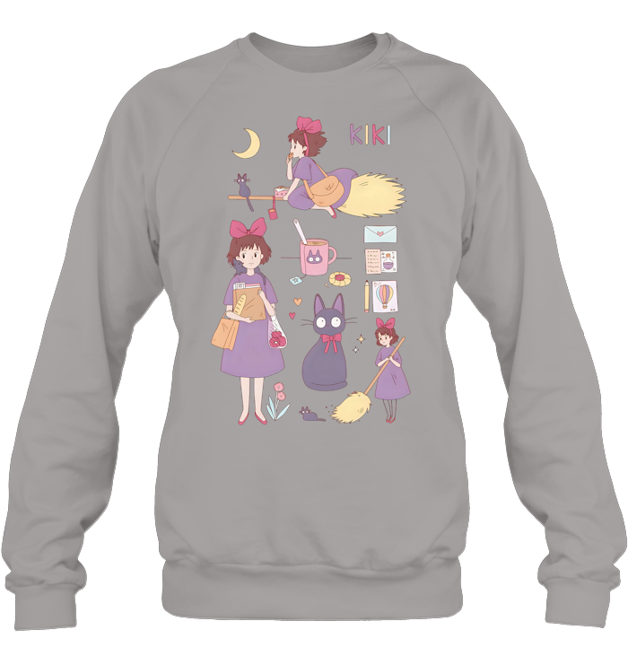Kikis Delivery Service Jiji Shirt - ECOBT1411 (White Shirt)