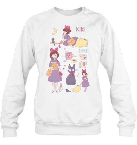 Kikis Delivery Service Jiji Shirt - ECOBT1411 (White Shirt)