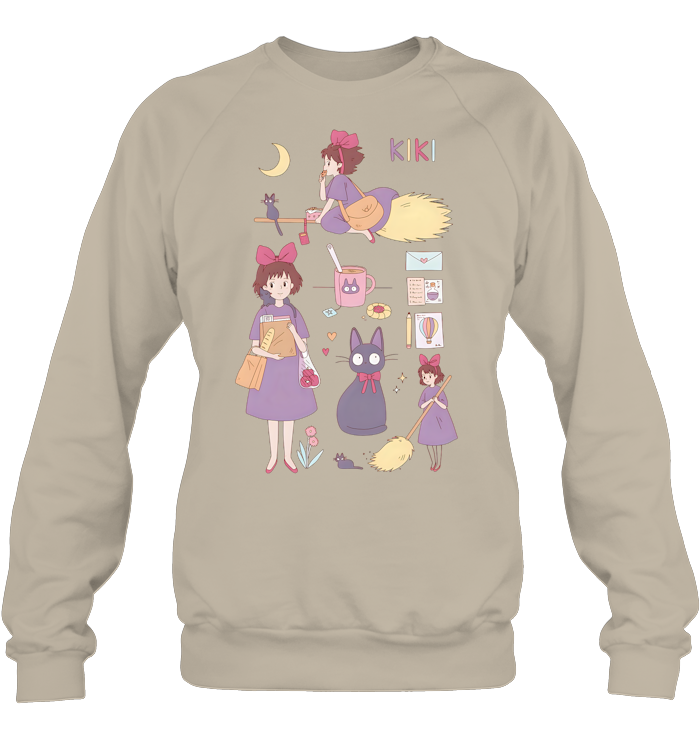 Kikis Delivery Service Jiji Shirt - ECOBT1411 (White Shirt)