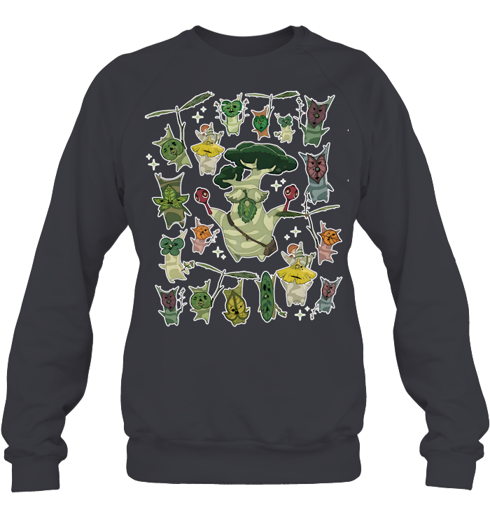 Zelda Korok Sweatshirt - EVYBT72 (Black Shirt)