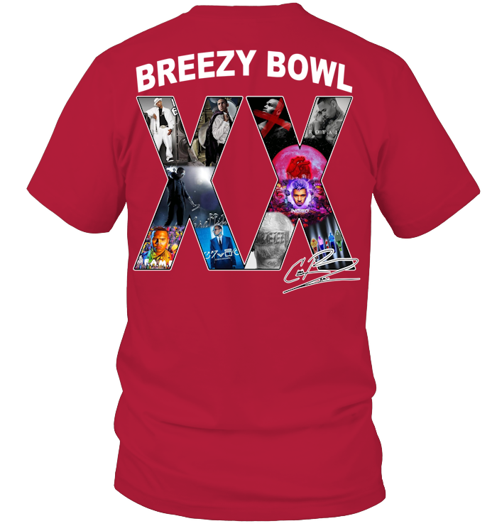Chris Brown Tour Shirt - ECOLD363 (Black Shirt)