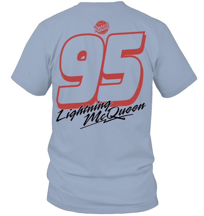 Lightning McQueen Two-Sided Shirt - ECOTR4011 (White Shirt)