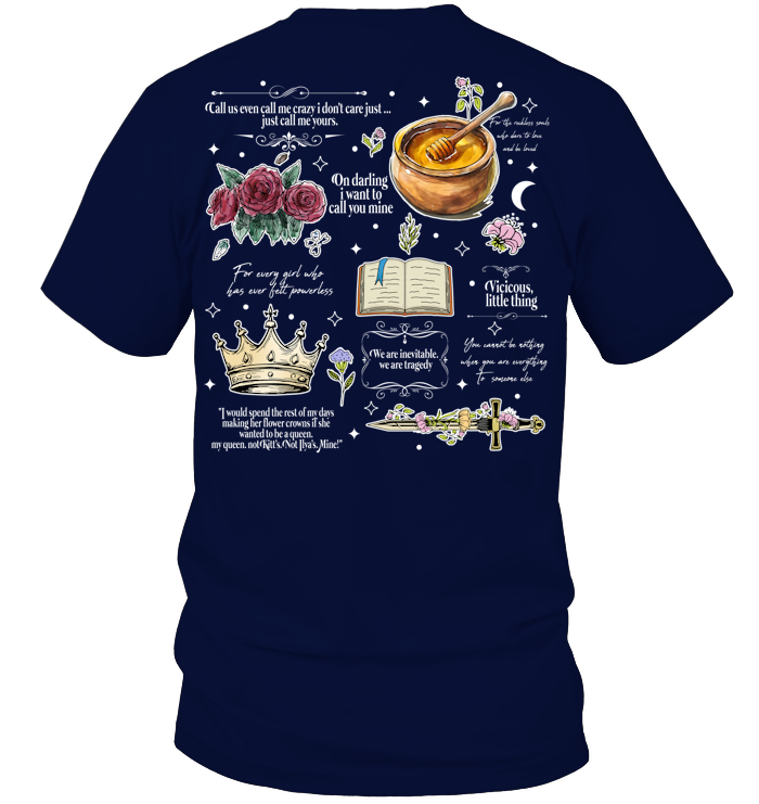 Powerless Bookish Shirt - ECOLD120 (Black)