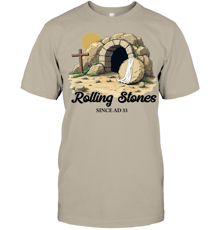 Rolling Stones Shirt - ECOBT1344 (White Shirt)