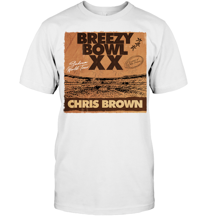Brown Tour Breezy Bowl XX T-Shirt - ECOBT1399