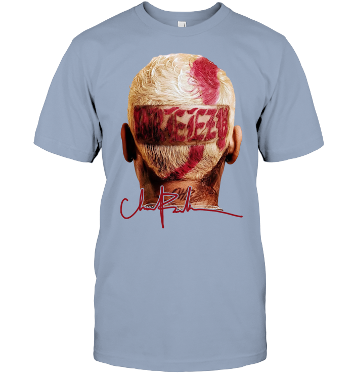 Chris Brown Breezy Bowl Tour Shirt - ECOTR4077 (White Shirt)