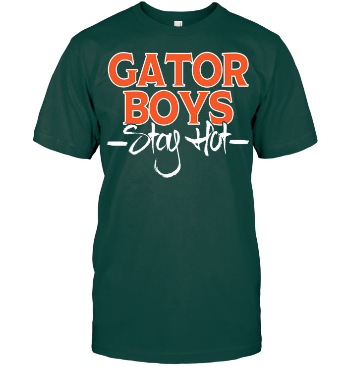 Gator Boys Stay Hot Shirt - ECOLD45 (black shirt)