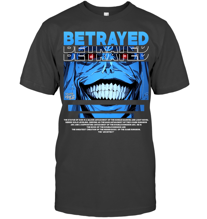 The Statue Of God Shirt - ECOTR4046 (Black Shirt)