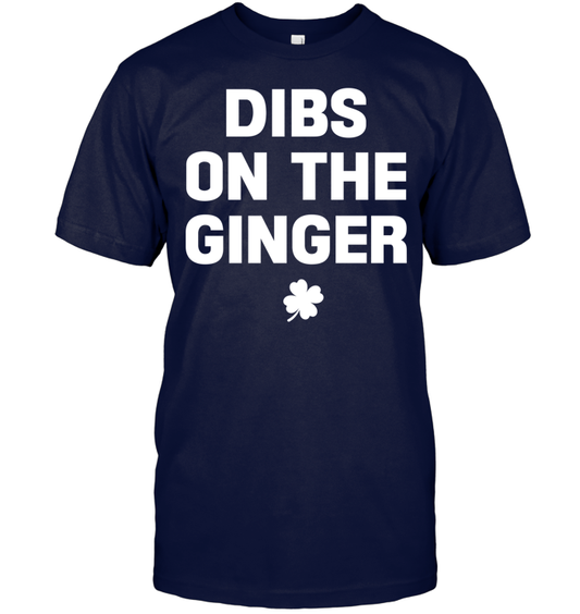 Dibs On The Ginger Shirt - EVYTR3784 (Black)
