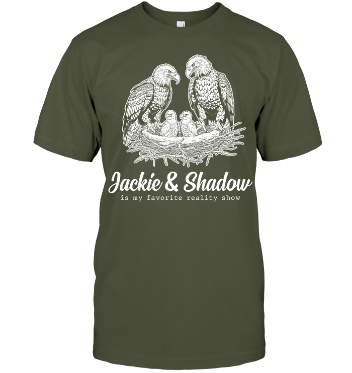 Jackie and Shadow Eagles Shirt - ECOBT1342 (black shirt)