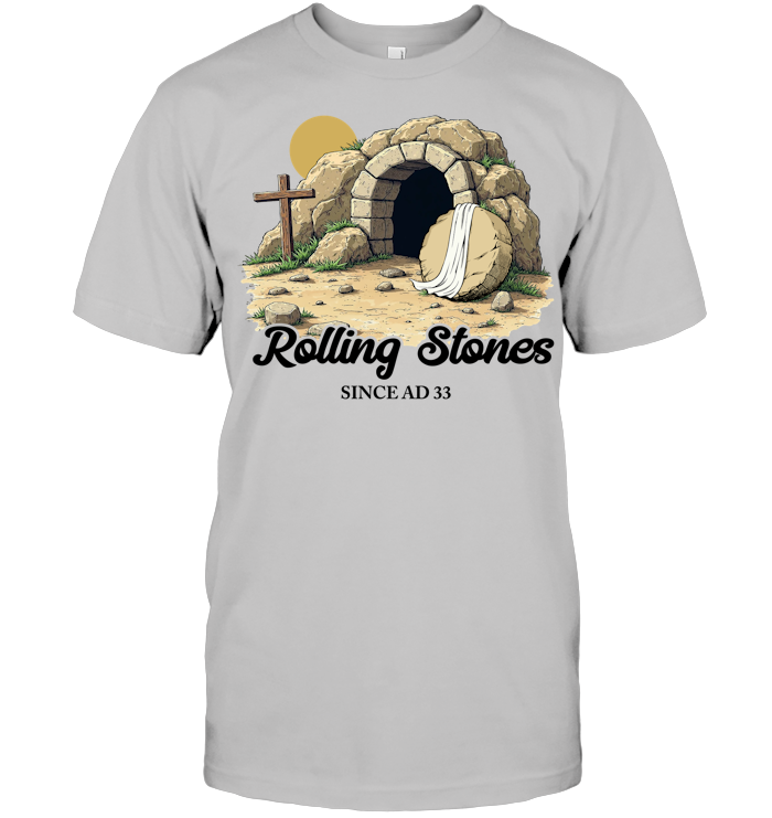 Rolling Stones Shirt - ECOBT1344 (White Shirt)