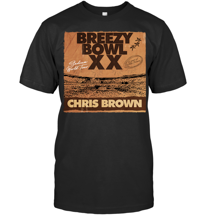 Brown Tour Breezy Bowl XX T-Shirt - ECOBT1399