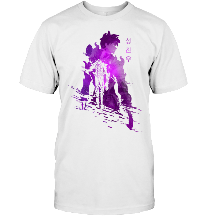 Solo Leveling Sung Jinwoo Shirt - ECOTR4061 (White Shirt)