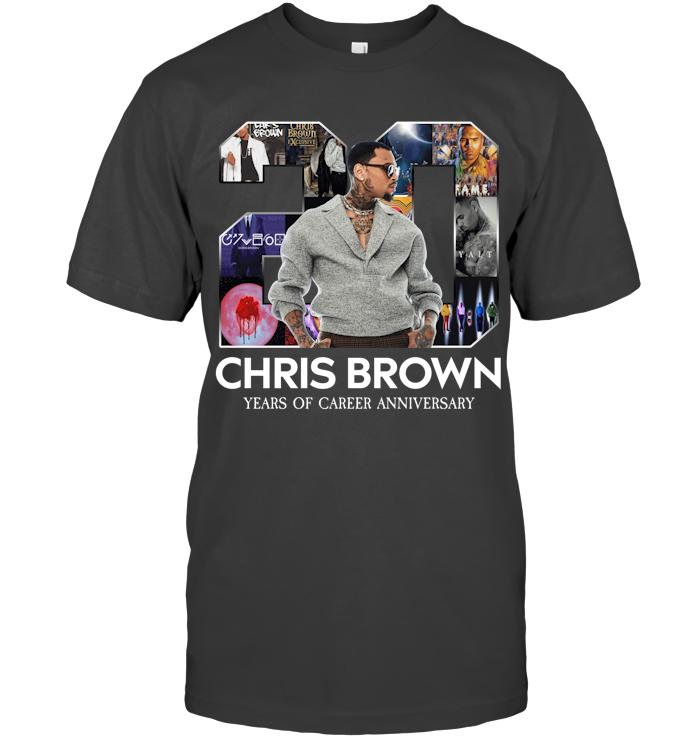 Chris Brown Breezy Bowl XX Tour T-Shirt - ECOBT1415 (Black Shirt)