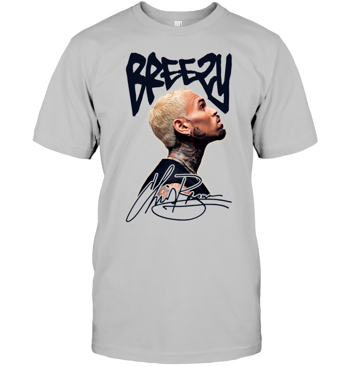 Chris Brown Breezy Bowl Tour Shirt - ECOTR4080 (White Shirt