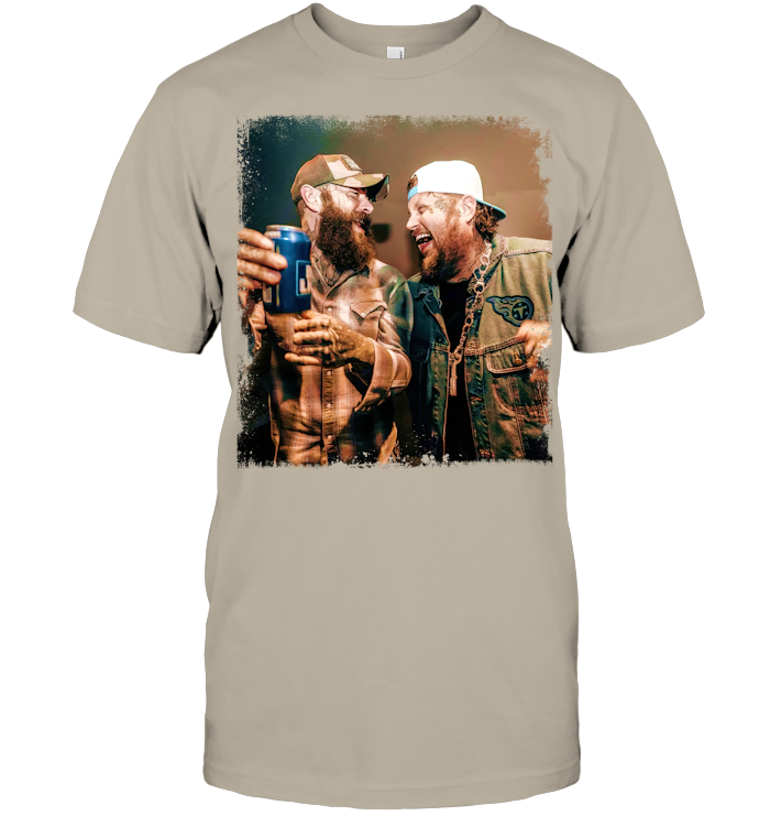 Post Malone Jelly Roll Concert Tour Shirt - ECOLD196 (Black Shirt) copy