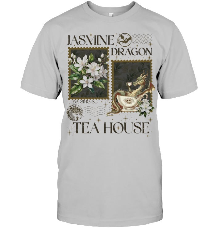 Jasmine Dragon Tea Shop Shirt - ECOLD86 (White Shirt)