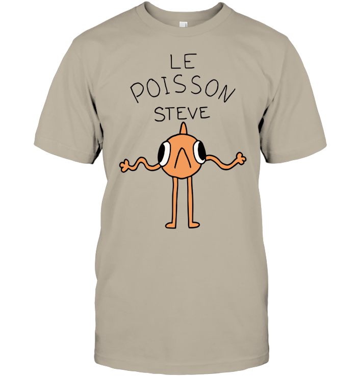 Le Poisson Steve T-Shirt - ECOLD113 (White Shirt)